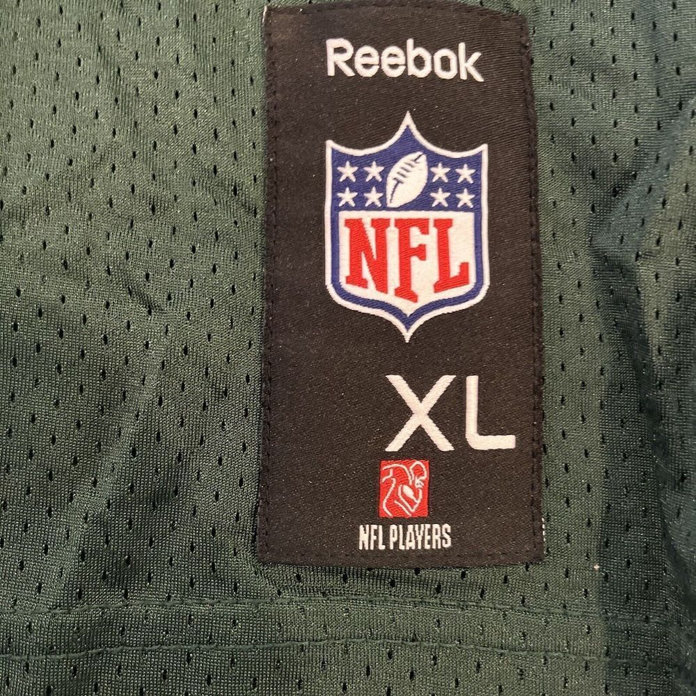 New York Jets Mark Sanchez Reebok Mens Size XL Green Football NFL Jersey‎ Shirt - Picture 4 of 8
